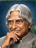 Portrait of A. P. J. Abdul Kalam